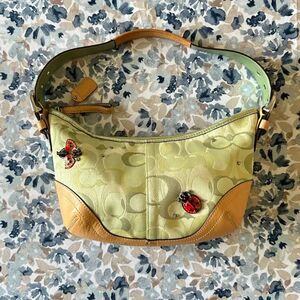 Vintage 2004 Coach Limited Edition Ladybug SoHo Shoulder Bag